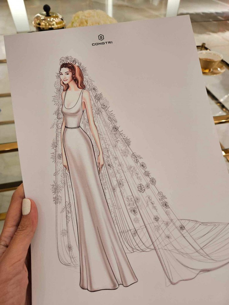 Cô dâu Thanh Hằng diện 3 váy cưới và trang sức tiền tỷ, thể hiện sự tinh tế với chồng bằng một đôi giày - 4