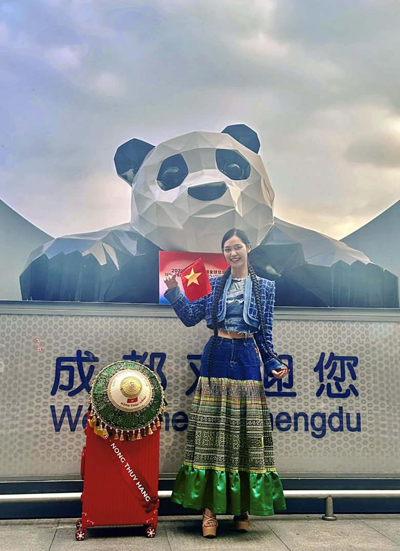Nông Thuý Hằng đăng quang Á hậu 2 Hoa hậu Hữu Nghị Quốc tế 2023, đi thi không ai hay, lúc về có vương miện - 13