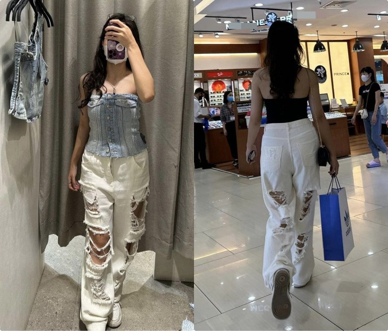 Con gái Hoa khôi bóng chuyền Kim Huệ lớp 10 đẹp như giấc mơ, phong cách &#34;lớn&#34; trước tuổi - 11