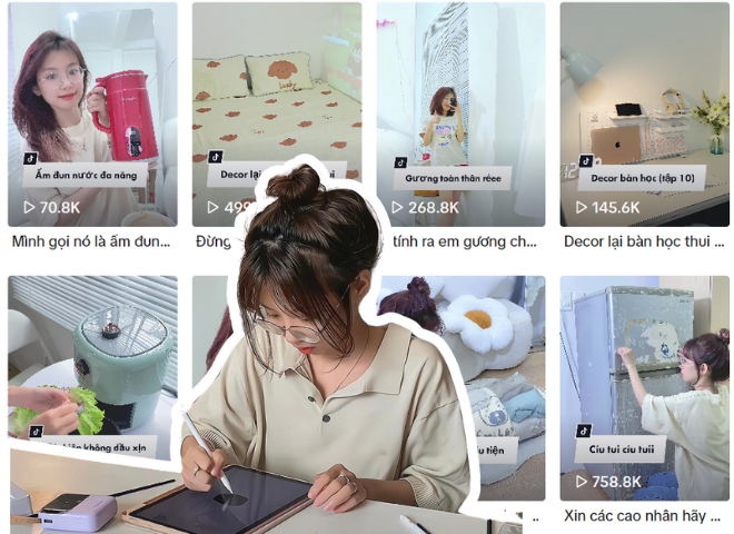 Kinh phí có hạn, sinh viên, dân văn phòng vẫn có thể decor phòng ốc xinh xắn từ bí quyết của 4 kênh Tik Tok - 1