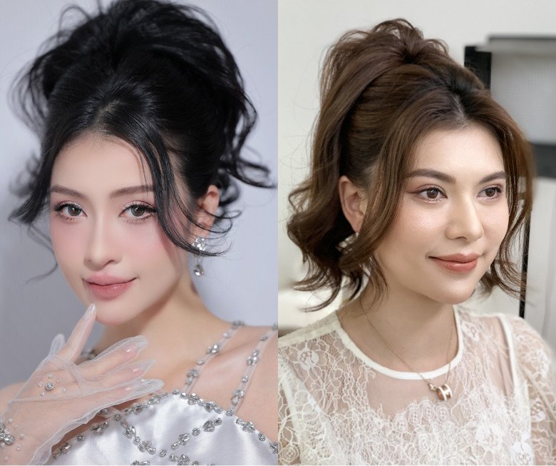 Vụ cô dâu bị phốt "khôn lỏi" vì thuê trang điểm đi tiệc: Tìm điểm khác nhau giữa 2 layout make-up - 6
