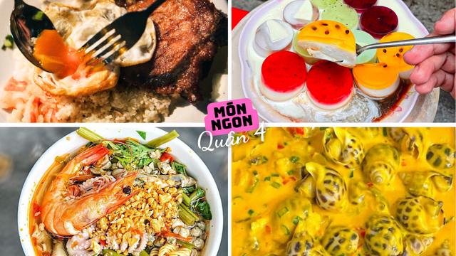 Quận 4 Sài Gòn phong phú món ăn ngon giá rẻ, khách xếp hàng chờ "cơm tấm bãi rác" - 1