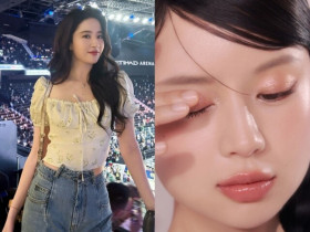 20 triệu lượt xem ảnh Lưu Diệc Phi đi coi bóng rổ, tất cả là nhờ layout makeup "thần tiên tỷ tỷ" 4 bước