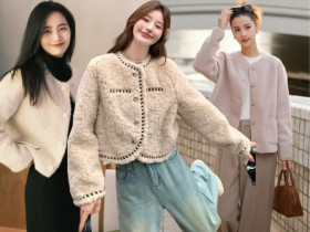 Không phải trench coat hay dệt kim, áo khoác lông cừu mới là món đồ được săn đón vào mùa lạnh 2024