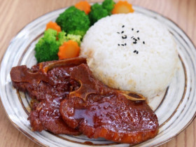 Sườn cốt lết sốt teriyaki mềm ngon đậm đà cho cuối tuần, chồng con mê mẩn chỉ ở nhà để ăn