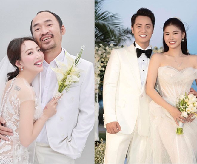 Điểm danh 3 cô vợ giàu có, tài giỏi của dàn anh tài hot nhất Vbiz, có người được gọi &#34;hoa hậu&#34; - 1