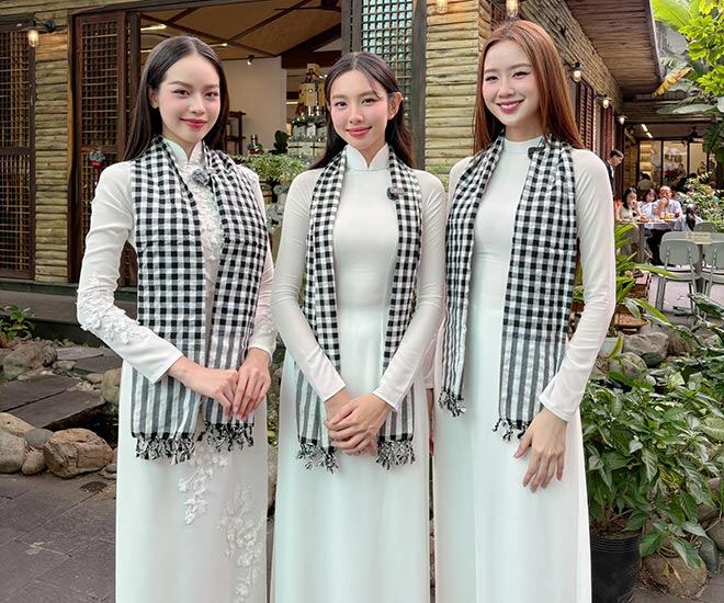 Soi tủ đồ của ba Hoa hậu Việt đoạt vương miện quốc tế, Thuỳ Tiên áp đảo hoàn toàn đàn em - 1