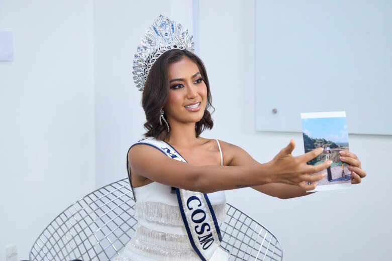 Tân Miss Cosmo 2024: Sau ống kính, tôi trông không đẹp như thế và có nhiều khuyết điểm như bao người - 1