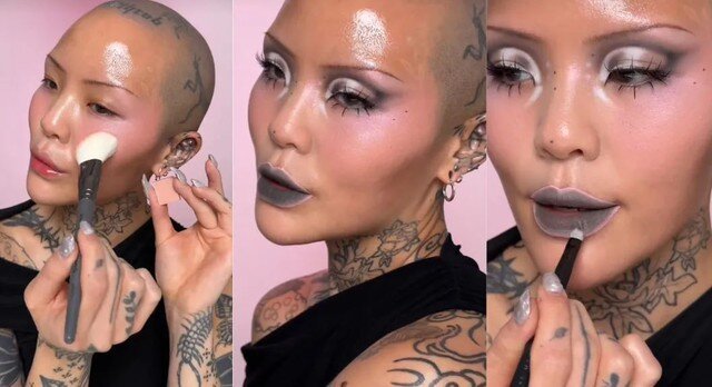 Moo Deng Makeup: Xu hướng trang điểm giống chú hà mã đang viral từ Âu sang Á, báo hiệu hot trend năm nay - 3