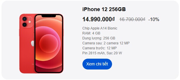 2 mẫu iPhone cũ giảm giá sốc chỉ hơn 10 triệu, camera xịn chẳng kém iPhone 16, sở hữu màn hình nét căng - 2