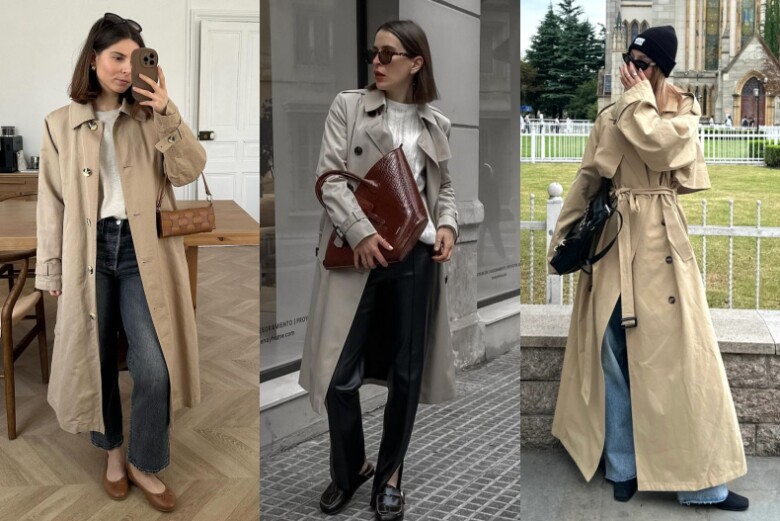 Trong 4 kiểu áo khoác trench coat phổ biến, làm sao để mặc đẹp như siêu mẫu? - 1