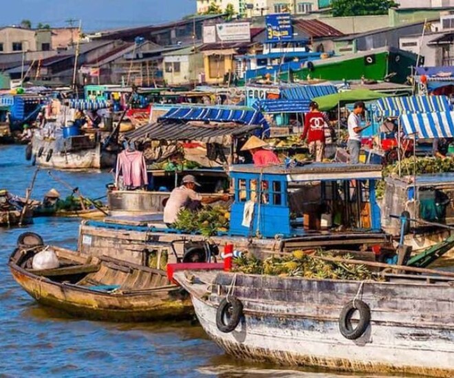 Khu chợ là niềm tự hào của người Cà Mau, siêu hút khách Tây nhờ nét văn hóa độc đáo - 1