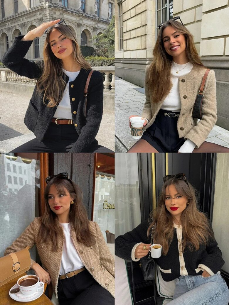 Hội &#34;nấm lùn&#34; đừng mặc áo khoác dài, thay bằng 4 kiểu áo khoác dáng ngắn ngày vừa sành điệu vừa &#34;hack&#34; chiều cao - 5