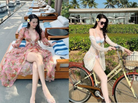 Mỹ nhân từng bại trận trước Đặng Thu Thảo được bạn trai tặng nhân hơn 5 tỷ, U40 mặc bốc lửa hơn hẳn thần tiên tỉ tỉ