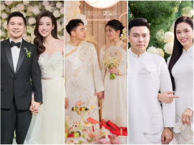 Điểm chung của 3 nàng hậu kết hôn với 3 "cậu út" của các tập đoàn lớn tại Việt Nam
