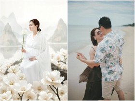Con trai mới 8 tháng diễn viên Hương Giang lại đăng ảnh bầu, khẳng định kết hôn hay không đều có “những hối hận”