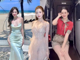 Rời đồng phục bay, nữ tiếp viên Hải Phòng hot nhất nhì MXH ăn mặc phóng khoáng, nhan sắc chẳng kém Hoa hậu