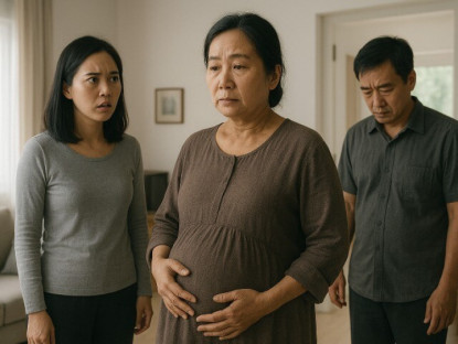 Tức giận vì mẹ mang bầu ở tuổi 52, biết danh tính bố đứa trẻ cả nhà tôi im lặng