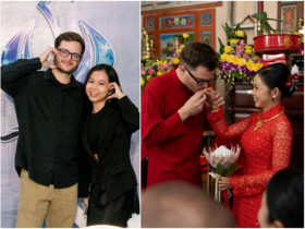 Gặp ở công viên rồi “đụng mặt” trên app hẹn hò, 9X Đồng Tháp lấy chàng giáo viên Mỹ, đám cưới mời bạn trai cũ tới dự