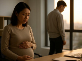 Cậu nhân viên trẻ nói sẽ chịu trách nhiệm với đứa bé trong bụng tôi, nhưng khi biết tuổi tôi, cậu im lặng rời đi