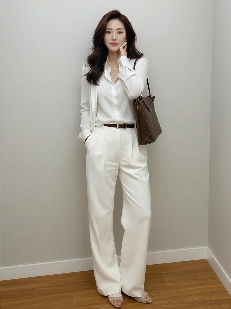 Mùa lạnh đón đầu xu hướng diện quần trắng nhờ 4 công thức này, hội chị em vừa mặc ấm lại trẻ trung hơn tuổi - 14