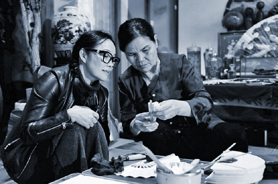 Người “gấp nan giữ nắng” ở Chàng Sơn - 1