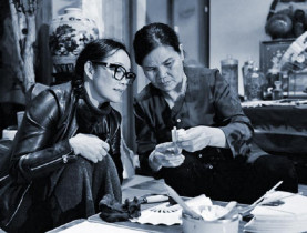 Người “gấp nan giữ nắng” ở Chàng Sơn