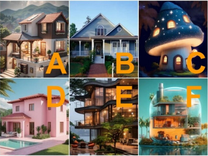 Trắc nghiệm: Chọn một căn nhà, biết ngay bạn khiến nửa kia “say” hay “sợ” khi yêu, kết quả chính xác đến 98%