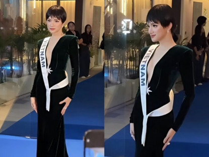 Hương Giang bắt đầu "bung lụa" tại Miss Universe 2025, đổi kiểu tóc mới đẹp chấn động giúp leo thẳng lên Top 2