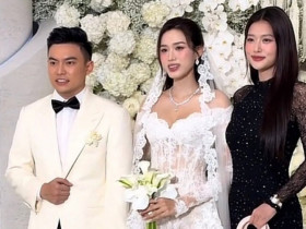 Chị gái "sinh đôi" của Đỗ Thị Hà có nhan sắc một 9 một 10 với nàng hậu, có một điểm chung với em gái