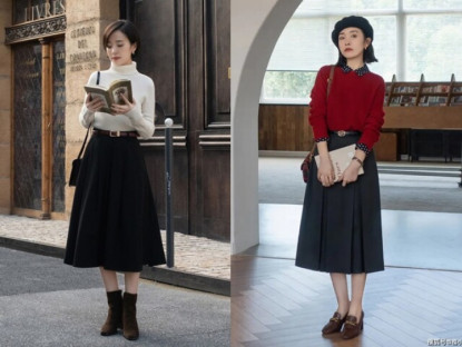Khi đi làm, tôi mới biết phụ nữ công sở có gu ăn mặc không bao giờ đi giày bệt với váy dài, họ thích 3 kiểu này hơn