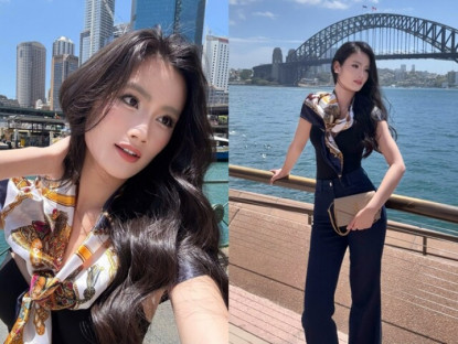 Hoa hậu Ý Nhi thả dáng mảnh mai tại trời Úc, hào hứng chờ đợi ngày trở về Việt Nam