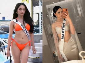 Hương Giang lấy lại phong độ sau màn thi bikini gây tranh cãi, đẹp như nữ thần với khuyết điểm "kim cương" từng muốn che