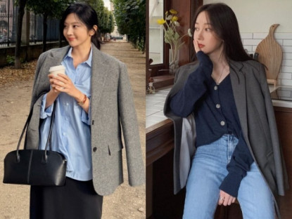 Áo blazer được chị em mê mẩn mặc đông, phối 5 kiểu áo này bên trong là chuẩn "tinh hoa hội tụ"