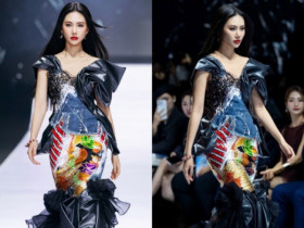 Cú "đá váy" khi làm vedette của Bùi Quỳnh Hoa