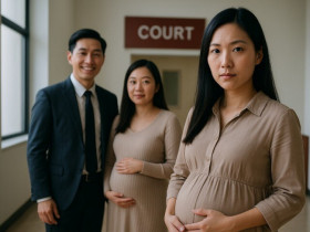 Gặp nhau ở tòa, chồng cũ khoe “vợ sắp cưới đang bầu”, tôi nói một câu khiến cả họ nhà gái đứng hình