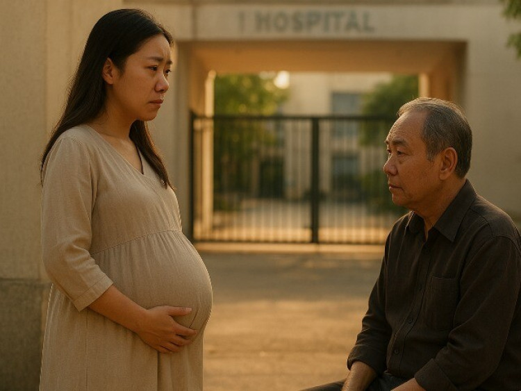 Bầu 8 tháng, tôi kiên quyết cắt đứt với bố ruột, ngày gặp lại ông tôi chỉ biết khóc