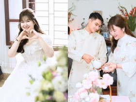 "Em chồng" Thu Quỳnh lên xe hoa, nhan sắc thăng hạng bất ngờ sau 6 năm đóng Về Nhà Đi Con