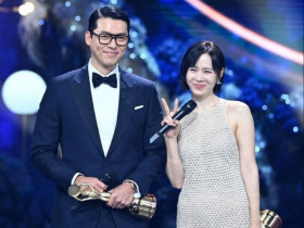 Vợ chồng Hyun Bin - Son Ye Jin cùng nhau "xưng đế, phong hậu" tại Rồng Xanh 2025 nhưng không ai chịu nhường cúp