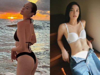 "Em dâu hụt" của Tăng Thanh Hà thi Hoa hậu hai lần đều trắng tay, tuổi 27 mặc mỏng tang khoe ba vòng căng đét