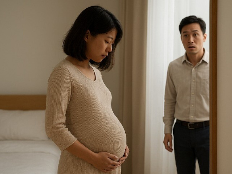 Đi công tác về thấy phòng ngủ có mùi lạ, nhìn chiếc váy của vợ đang mặc tôi giận tím người