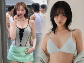 Nhan sắc nữ ca sĩ bị đồn ở ẩn 3 năm để sinh con: U40 trẻ như gái 18, mặc bikini để lộ dấu vết lạ giống "mẹ bỉm"