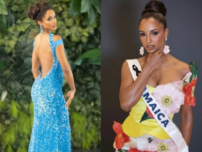 Đối thủ của Hương Giang trượt ngã trên sân khấu Miss Universe, phải rời đi bằng cáng: Tình trạng hiện tại thế nào? 