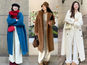 Không phải quần ống rộng hay legging, đây là kiểu quần mặc với áo khoác dài đẹp nhất giúp kéo chân dài cả mét