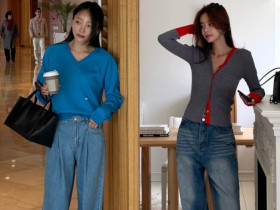 Áo len cứ phối với 2 kiểu quần này là đẹp "bất bại", diện đi đâu cũng chuẩn không phải bàn