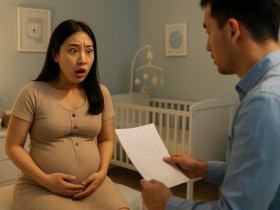 Bầu bí sắp đẻ, chồng nghi ngờ không phải con anh, tôi nói đúng 5 chữ rồi lặng lẽ ký đơn