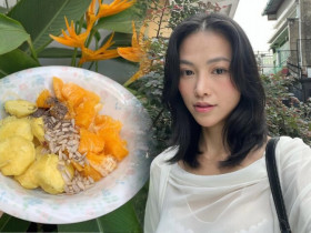 Hoa hậu Phương Khánh 30 tuổi vẫn trẻ đẹp như gái 20 nhờ bữa sáng "không thịt", ưu ái đúng 4 nguyên liệu này