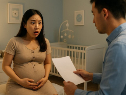 Bầu bí sắp đẻ, chồng nghi ngờ không phải con anh, tôi nói đúng 5 chữ rồi lặng lẽ ký đơn