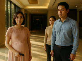 Tôi bắt xe đón mình và nhân tình đi nghỉ dưỡng, vừa tới nơi thì ngỡ ngàng thấy vợ bầu cũng ở đó