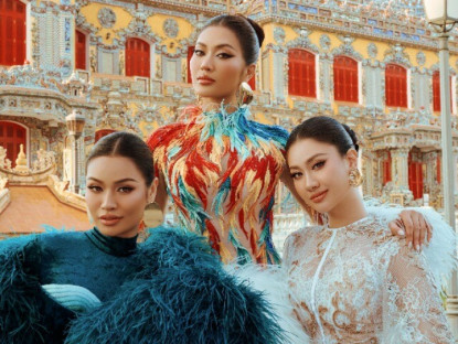 Gu thời trang chuẩn Á Đông của 2 nàng hậu Miss Cosmo trước thềm kết thúc nhiệm kỳ 